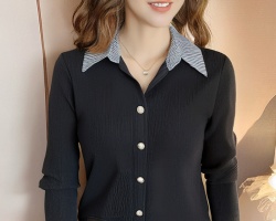 簡約紐扣翻領衫