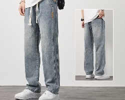 百搭重磅牛仔褲