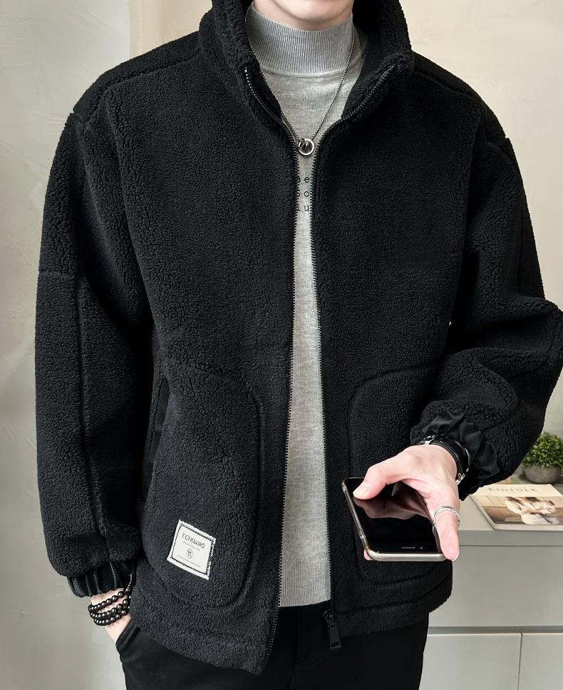 男士羊羔絨外套