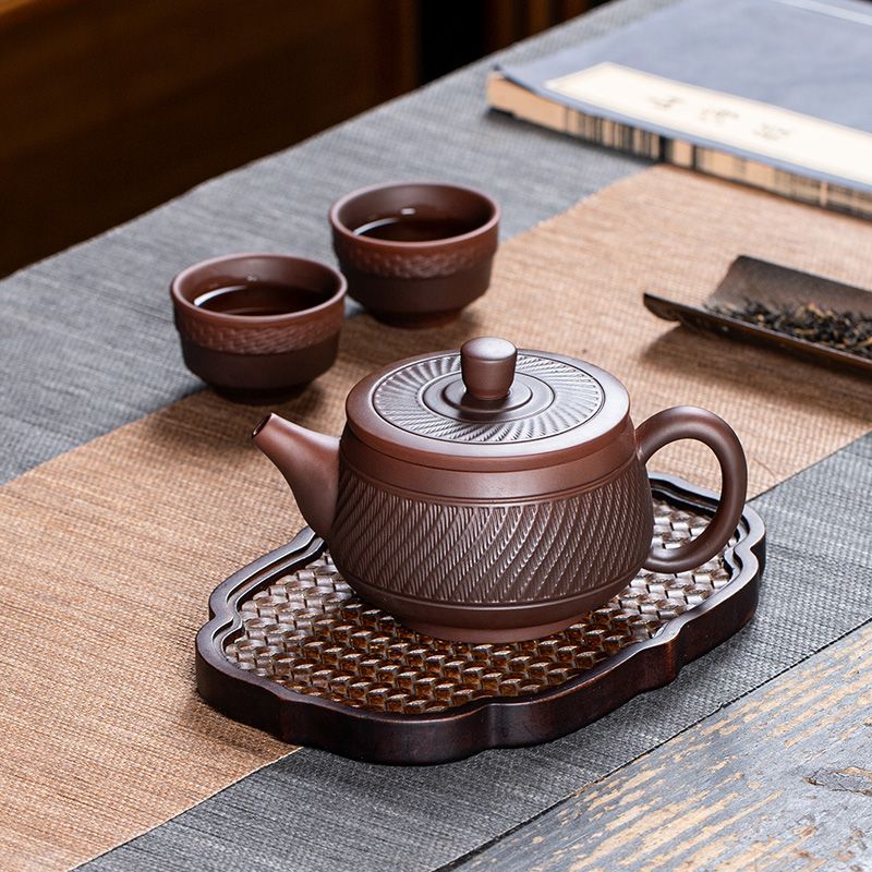 紫陶跳刀壺套裝