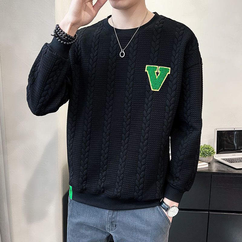 男士休閒條紋衛衣