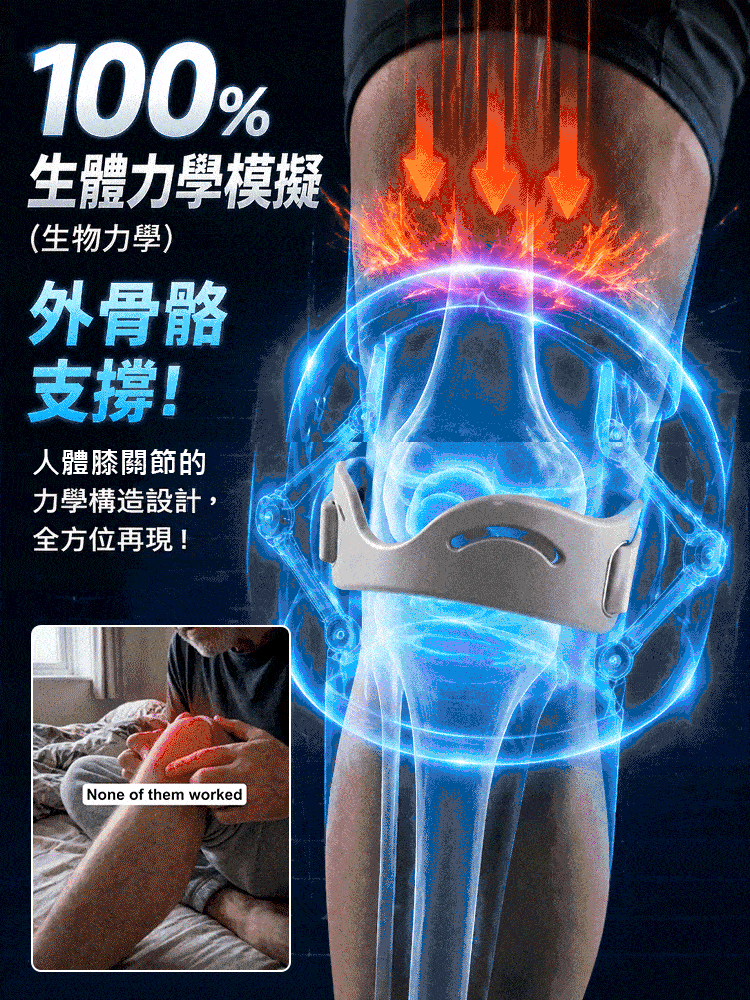 仿生外骨骼髕骨帶